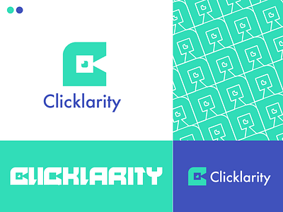 Clicklarity Logo & Brand Identity branding graphic design logo