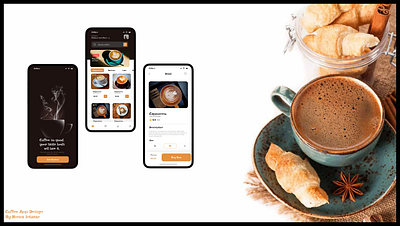 Coffee App Design app design coffee mobile app ui ux