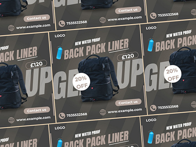 Promotional Canva Social media Post for a Outdoor gear brand branding graphic design instagram canva template instagram carousel instagram carousel templates