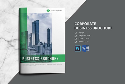 Corporate Brochure Template agency agreement business business brochure business brochure template company brochure contract corporate corporate brochure corporate brochure template creative identity invoice minimal modern ms word photoshop template porposal professional project