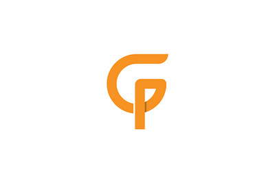 letter Gp logo logowordmark