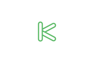 letter k logo logowordmark