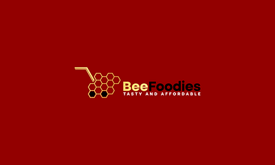 beefoodies bee logo brandidentity branding brandingdesign creative customlogo design freelancelogo graphicdesign logo logodesign logodesigner minimalistlogo modernlogo