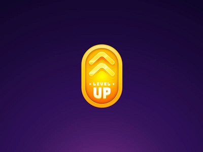 Level Up Badges adobe aftereffects animation branding design flat game graphic design icon illustration level up logo lottie minimal motion graphics ui