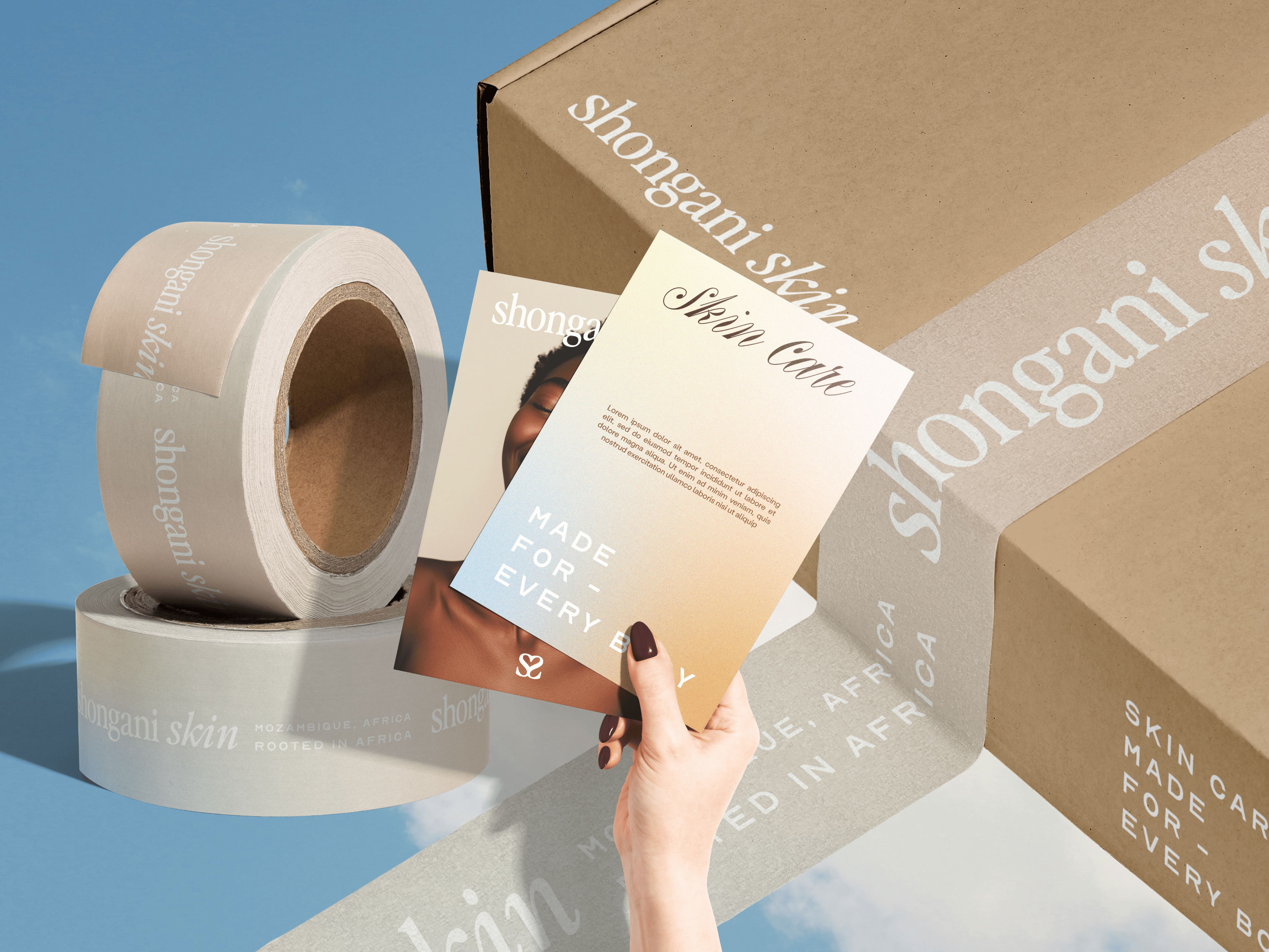 Shongani Skin Packaging / Brand Identity branding graphic design logo