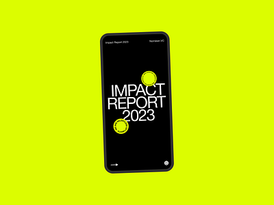 Norrsken Impact (IG Story) bold branding colour digital design impact instagram investing nature vc