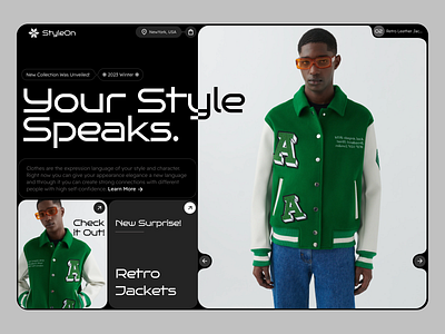 E-commerce | StyleOn | Design concept concept design e commerce online store style ui ux website