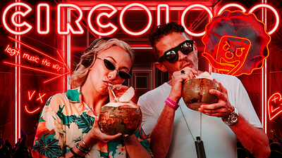 Circoloco Thumbnail Youtube Design banner billboard branding design graphic design illustration poster thumbnail youtube