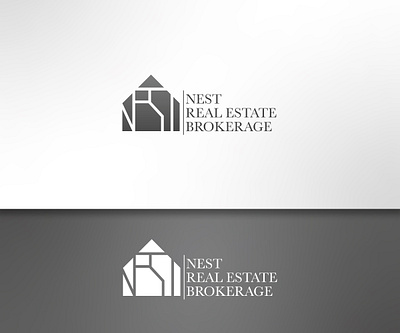 NEST brand estate logo logo logodesign logos real estate logo