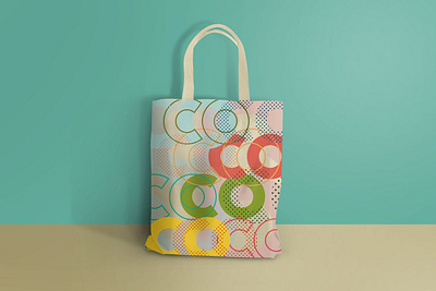 CO Architects - Branded Tote Bags graphic design illustration surface design