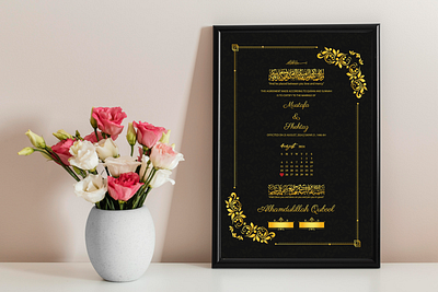 Nikahnama/ Marrige Certificate certificate graphic design marrigecertificate nikah nikahcertificate nikahcontract nikahnama