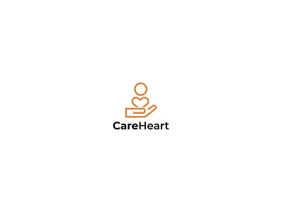 CareHeart simple and clean logo design (Unused) best logo brand logo branding care logo careheart graphic design heart logo logo logo design logo idea logololio logomark love motion graphics new logo