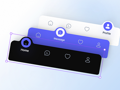 Simplifying Navigation, Enhancing Experience! 🌐✨ clean design mobileapp navbar navigator bar ui