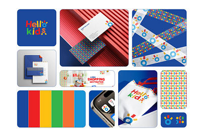 Branding visual identity, Logo design, Hello Kids branding emrancitrok graphic design logo panpatadigital visual identity