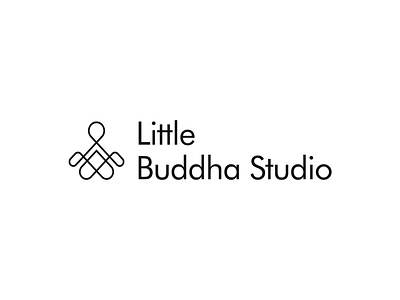 Little Buddha Studio Logo abstract brand identity branding buddha creative graphic design graphic designer line art logo logo design logo designer logo inspiration logo lounge logo maker mark minimalism