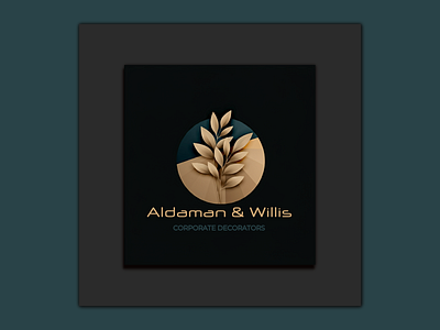 Aldaman-&-Willis-Corp-Decor-Logo 3d ai app art branding design discount logo pricing discount logos for sale discount pricing graphic design icon illustration logo logos minimalist typography ui vector