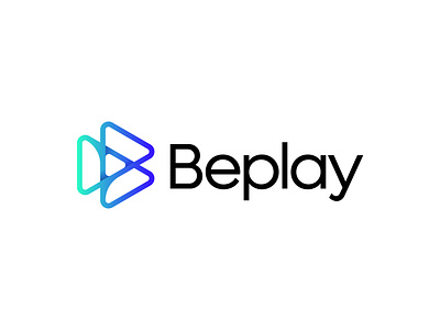 Beplay Logo Design abstract logo app icon beplay logo design brand identity branding creative logo gradient logo letter b logo logo design paly logo video logo