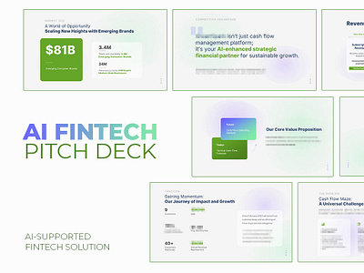 Ai-Fintech-Pitch-Deck-Seed-Pitch-Deck brand identity branding decks design graphic design pitch pitch decks presentation presentation design vc decks