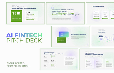 Ai-Fintech-Pitch-Deck-Seed-Pitch-Deck brand identity branding decks design graphic design pitch pitch decks presentation presentation design vc decks