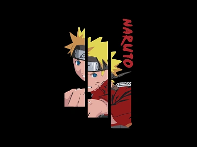 Anime T shirt Design anime anime t shirt design graphic design illustration naruto t shirt t shirt design tshirt vector t shirt