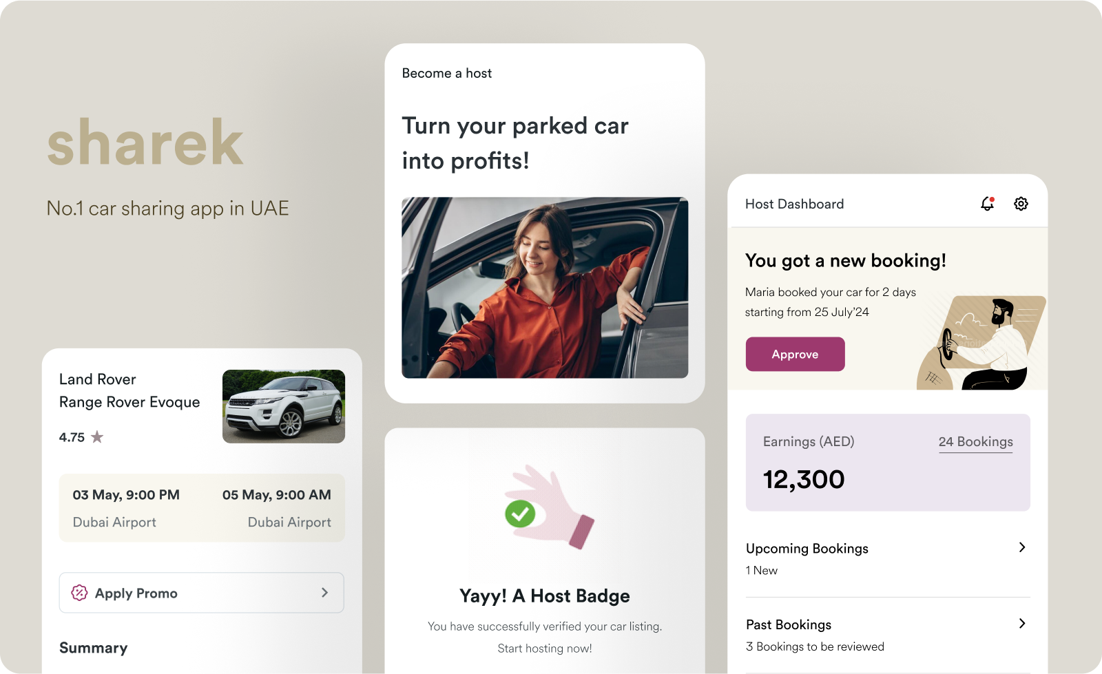 Car Rental App car rental dubaidesigner mobile app ui