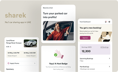 Car Rental App car rental dubaidesigner mobile app ui