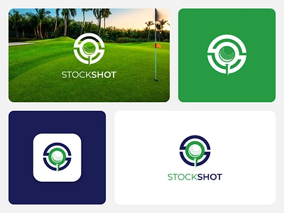 Sport Logo - Golf Logo Brand Identity brand identity branding golf golf ball golf club golf logo golf logo branding green icon identity designer logo logo design meaningful logo minimalist logo modern logo s golf simple logo sport sport logo typography