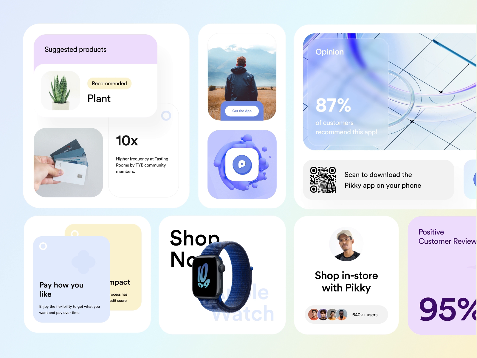 Example of Pikky – Buy Now, Pay Later | FinTech Branding