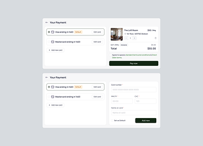 LumoDesk - Payment Process admin booking cleandesign dashboard design paymentui saasdesign ui ux uxdesign uxui web workspace workspacebooking