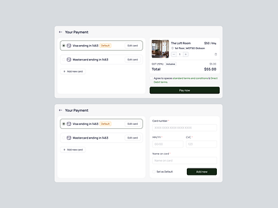 LumoDesk - Payment Process admin booking cleandesign dashboard design paymentui saasdesign ui ux uxdesign uxui web workspace workspacebooking