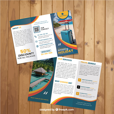 Travel Brochure Design trifold