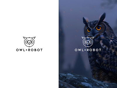 Minimalist Logo Design for OWL ROBOT aiinspired cleandesign creativedesign digitalart futuristicdesign geometriclogo minimalistlogo moderndesign monochromelogo owlrobot robotowl simplelogo sleeklogo techlogo techyowl