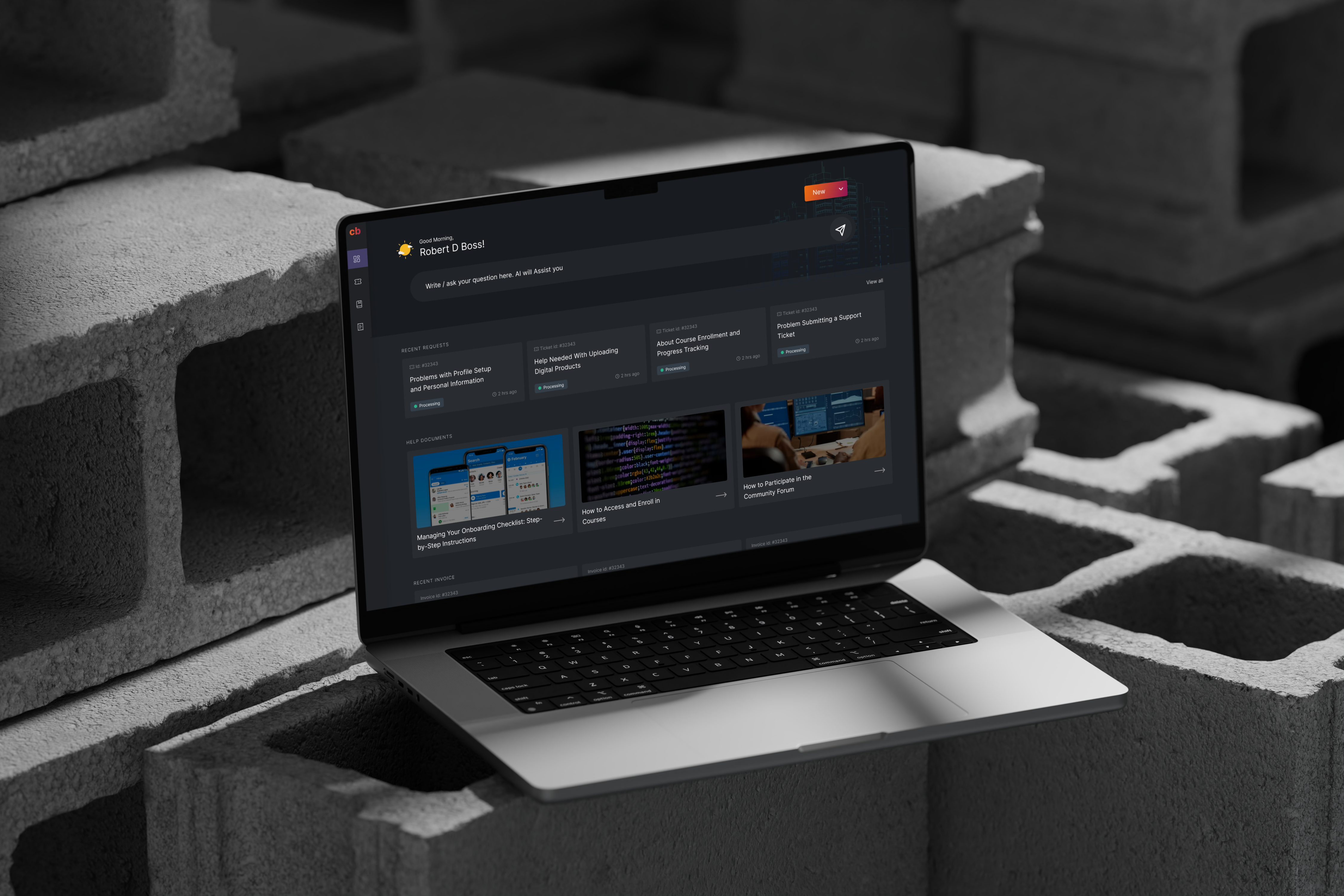 Example of [UI/UX]Saa S And Dashboard Website Design