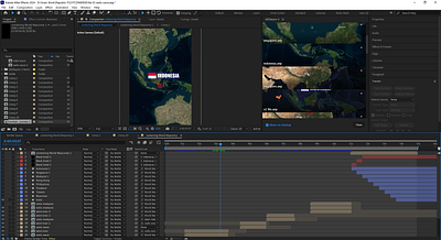 Map Animation Projects after effects geolayers 3 graphic design map animation motion graphics premiere pro video editing