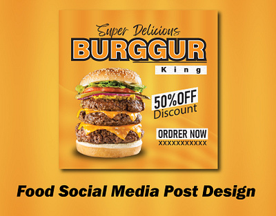 "Brands Full of Flavor and Color: Food Social Media Post Design creativefoodcontent