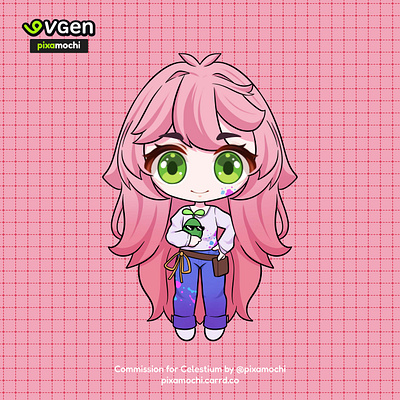 Cute Chibi Commission ipad drawing