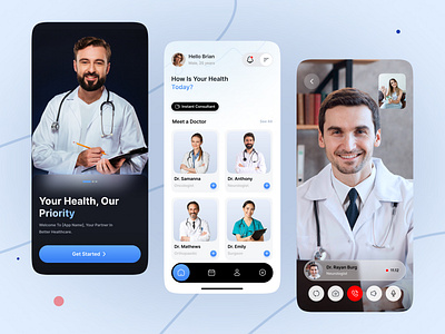 Healthcare service app design appdesign dribbble healthapp healthcareapp healthcaredesign mobileapp mobileappdesign ui uidesign ux