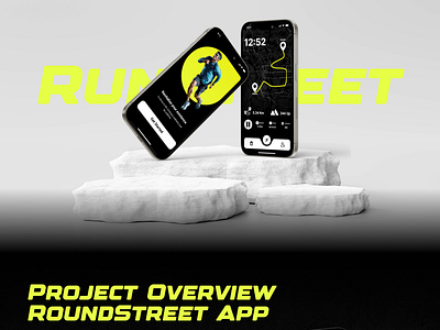 RunStreet: Mobile App Concept (IOS Case Stydy) branding case study design logo product design ui ux