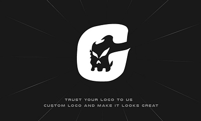 Letter G + skull logo idea brand identity brand strategy branding creative logo creativity custom logo design design esportlogo game esport gamer logo gaming logo graphic design illustration logo logo creation logodesign logomaker product design professional brand identity streamer