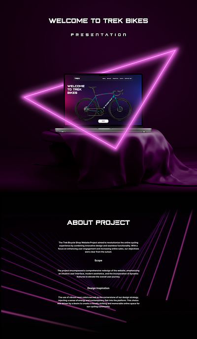 Trek Bikes: Website Concept Case Study branding case study design logo ui ux website