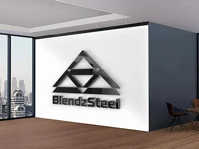Steel Company Logo (BlendzSteel) Unsold abstract logo blendzsteel logo branding bs letter logo designer graphic design graphics work illustration letter logo logo logo design minimal logo monogram shaped logo steel company logo steel logo