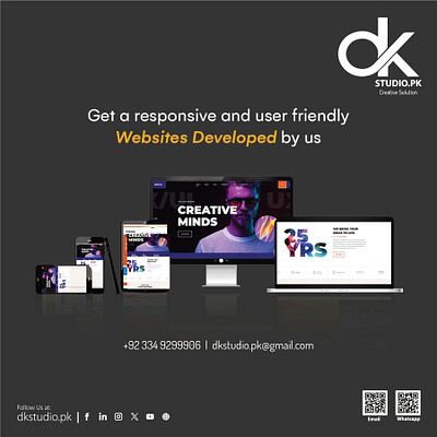 Websites Developed by us! Call us: 0334 9299906 3d animation app branding design graphic design illustration logo typography ui ux vector