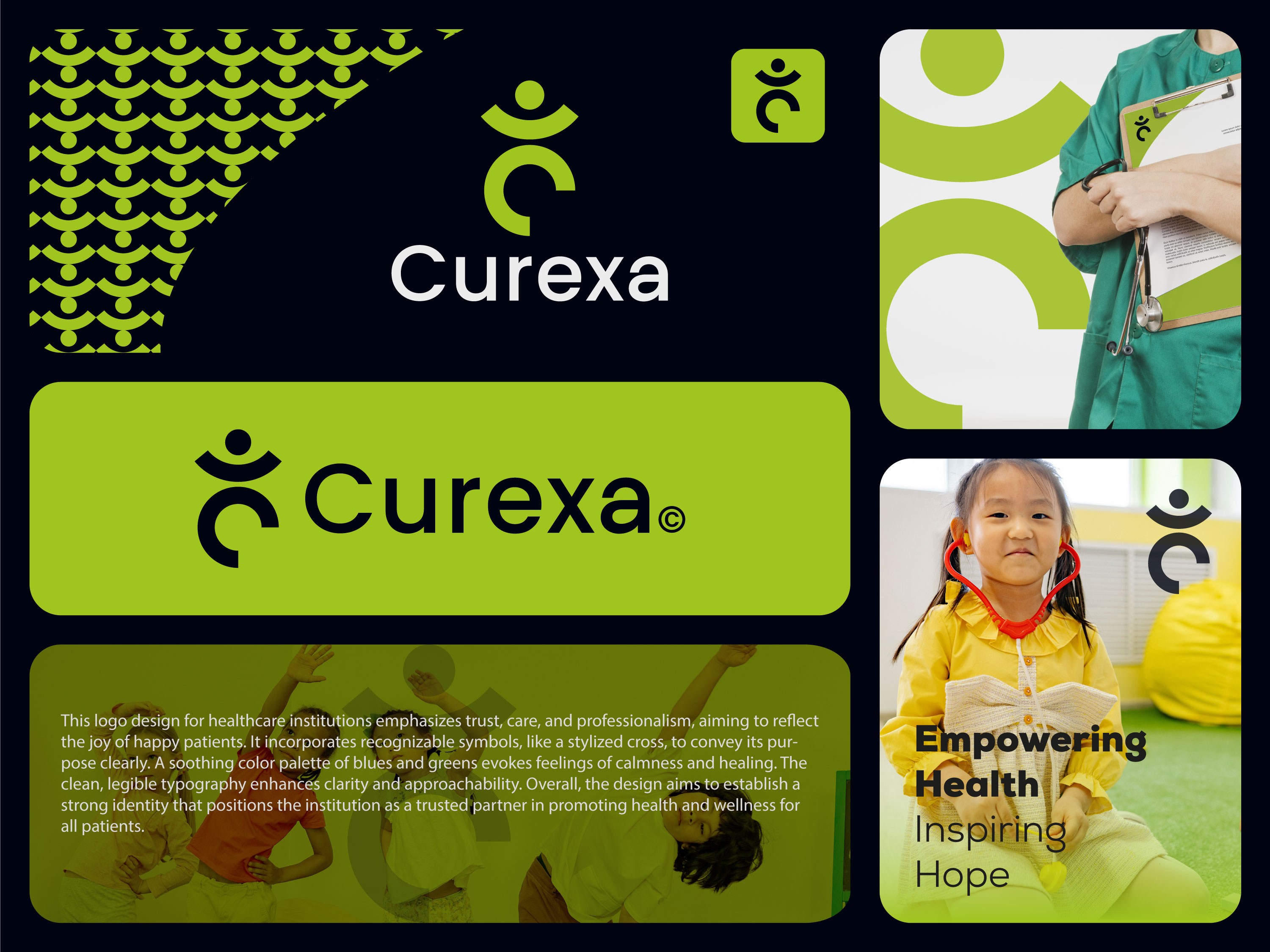 Logo & Brand Identity Designs for Healthcare Institutions clinic logo doctor logo health care logo health logo logo logo design medicine logo