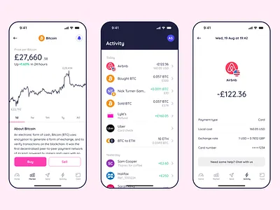 Simplifying crypto trading for beginners app simple ui