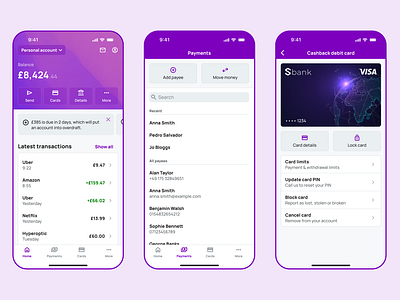 Build your own bank app simple ui