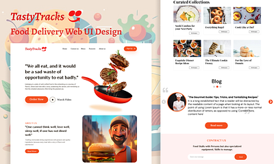 Food Delivery Website app design design food delivery app food delivery website graphic design landing page landing page deisgn responsive web design ui ui design ui ux design user experience design user interface design ux ux design web application design web design web ui design