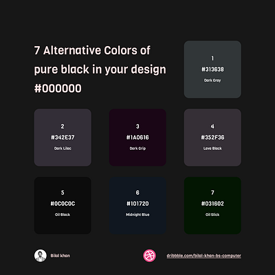 7 Alternative Colors branding graphic design ui ux