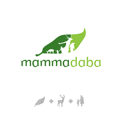 mammadaba logo branding graphic design