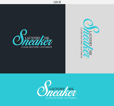 Sneaker logo graphic design logo