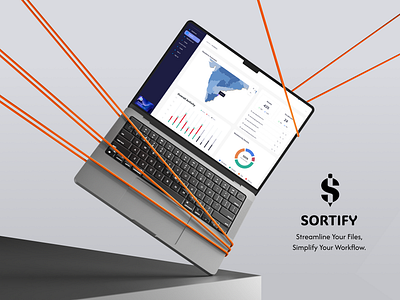 Sortify: Your Ultimate File Management Dashboard cleanui dashboarddesign dashboardui datadashboard datamanagement filemanagement fileorganization filestorage minimaldesign uidesign userexperience uxdesign webapp webdashboard